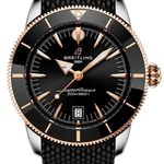 Breitling Superocean Heritage UB3111241B1S1 (2026) - Black dial 42 mm Gold/Steel case (1/1)