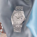 Rolex Datejust 36 16234 (Onbekend (willekeurig serienummer)) - Zilver wijzerplaat 36mm Staal (1/8)