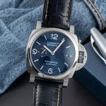 Panerai Luminor Marina PAM01313 (Unknown (random serial)) - Blue dial 44 mm Steel case (3/8)