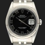 Rolex Datejust 36 16234 (1997) - Black dial 36 mm Steel case (3/8)