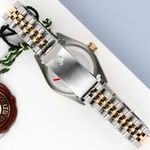 Rolex Lady-Datejust 69173 (1997) - Champagne wijzerplaat 26mm Goud/Staal (6/8)