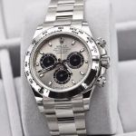 Rolex Daytona 116509 (2023) - Silver dial 40 mm White Gold case (4/6)