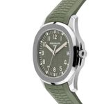 Patek Philippe Aquanaut 5168G-010 (2020) - Groen wijzerplaat 42mm Witgoud (3/6)