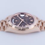 Rolex Day-Date 40 228235 (2018) - Bruin wijzerplaat 40mm Roségoud (4/6)