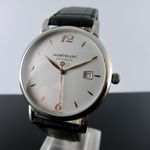 Montblanc Star Classique 110717 (2024) - Zilver wijzerplaat 39mm Staal (3/8)