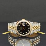 Rolex Datejust 36 116233 (2009) - Zwart wijzerplaat 36mm Goud/Staal (4/7)