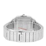 Cartier Santos WSSA0063 (2025) - Blue dial 35 mm Steel case (4/5)