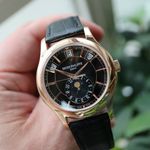 Patek Philippe Annual Calendar 5205R (2021) - Black dial 41 mm Rose Gold case (1/3)