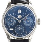 IWC Portuguese Perpetual Calendar IW503401 (2025) - Blue dial 44 mm White Gold case (1/2)