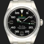 Rolex Air-King 116900 (2021) - Black dial 40 mm Steel case (2/8)