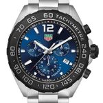 TAG Heuer Formula 1 Quartz CAZ101AV.BA0842 (2025) - Blauw wijzerplaat 43mm Staal (1/1)