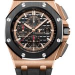 Audemars Piguet Royal Oak Offshore Chronograph 26401RO.OO.A002CA.02 (2025) - Black dial 44 mm Rose Gold case (1/1)
