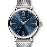 IWC Portofino IW357404 (2024) - Blauw wijzerplaat 34mm Staal (1/1)