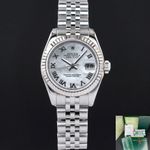 Rolex Lady-Datejust 179174 (2005) - Pearl dial 26 mm Steel case (1/8)