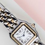 Cartier Panthère W2PN0018 (2026) - White dial 30 mm Gold/Steel case (3/8)