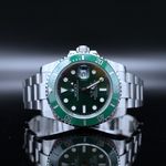 Rolex Submariner Date 116610LV (2014) - Groen wijzerplaat 40mm Staal (1/7)