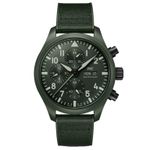 IWC Pilot Chronograph Top Gun IW389106 (2025) - Groen wijzerplaat 45mm Titanium (1/1)