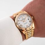 Rolex Day-Date 40 228235 (2019) - White dial 40 mm Rose Gold case (6/7)