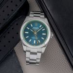 Rolex Milgauss 116400GV (Unknown (random serial)) - Blue dial 40 mm Steel case (1/8)