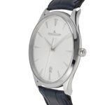 Jaeger-LeCoultre Master Ultra Thin Date Q1288420 (Onbekend (willekeurig serienummer)) - Zilver wijzerplaat 40mm Staal (6/8)