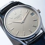 Patek Philippe Calatrava 3998P (1997) - Zilver wijzerplaat 34mm Platina (1/8)