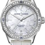 Ulysse Nardin Lady Diver 8163-182B/10 (2025) - Parelmoer wijzerplaat 40mm Staal (1/1)