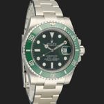 Rolex Submariner Date 116610LV (2015) - Groen wijzerplaat 40mm Staal (4/8)