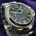 Panerai Luminor Marina Automatic PAM00050 (Unknown (random serial)) - Black dial 40 mm Steel case (2/5)