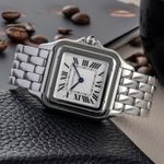 Cartier Panthère WSPN0011 (Unknown (random serial)) - Silver dial 31 mm Steel case (2/8)
