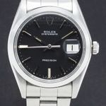 Rolex Oyster Precision 6694 (1976) - Black dial 34 mm Steel case (1/7)