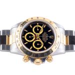 Rolex Daytona 16523 (1995) - Black dial 40 mm Gold/Steel case (5/7)