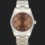 Rolex Air-King 14000 (1999) - Pink dial 34 mm Steel case (2/8)