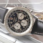 Breitling Navitimer D30022 (1995) - Zwart wijzerplaat 38mm Staal (2/8)