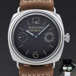 Panerai Radiomir 8 Days PAM00992 (2021) - Zwart wijzerplaat 45mm Staal (1/8)