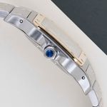Cartier Santos Galbée 2319 (2001) - Zilver wijzerplaat 29mm Staal (8/8)
