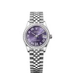 Rolex Datejust 31 278384RBR (2024) - Purple dial 31 mm Steel case (1/1)