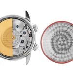 Eterna Unknown 680.8504 (1988) - Zilver wijzerplaat 37mm Staal (8/8)