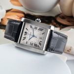 Cartier Tank Française W5101755 (2005) - 30mm Staal (2/8)