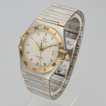 Omega Constellation 13123000 (Unknown (random serial)) - White dial 36 mm Gold/Steel case (5/8)