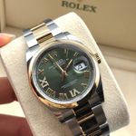 Rolex Datejust 36 126203 (2023) - Green dial 36 mm Steel case (5/8)