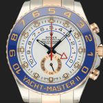 Rolex Yacht-Master II 116681 (2014) - White dial 44 mm Gold/Steel case (2/8)