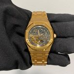 Audemars Piguet Royal Oak Double Balance Wheel Openworked 15407OR.OO.1220OR.01 (2023) - Transparant wijzerplaat 41mm Roségoud (1/7)