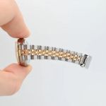 Rolex Lady-Datejust 69173 (1995) - Grey dial 26 mm Gold/Steel case (7/7)