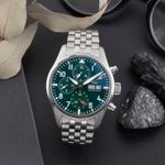 IWC Pilot Chronograph IW388104 (Unknown (random serial)) - Blue dial 41 mm Steel case (1/8)