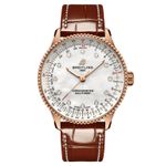 Breitling Navitimer R17327211A1P1 (2024) - Parelmoer wijzerplaat 36mm Roodgoud (1/1)