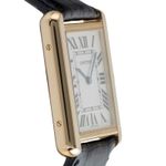 Cartier Tank Solo W1018855 (Unknown (random serial)) - Silver dial 27 mm Yellow Gold case (7/8)