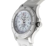 Breitling Superocean II 36 A17312D2/A775 (Onbekend (willekeurig serienummer)) - Wit wijzerplaat 36mm Staal (6/8)