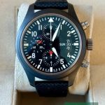 IWC Pilot IW378901 (Onbekend (willekeurig serienummer)) - Zwart wijzerplaat 44mm Keramiek (2/7)