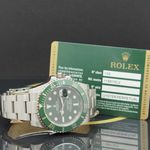 Rolex Submariner Date 116610LV (2014) - Green dial 40 mm Steel case (5/7)