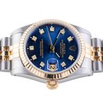 Rolex Datejust 31 68273 (1988) - Blue dial 31 mm Gold/Steel case (6/8)
